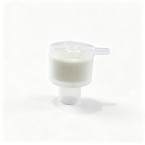 一次性 HME 过滤器 – 热湿交换过滤器，带 22mm/15mm 连接器，用于呼吸机和麻醉回路