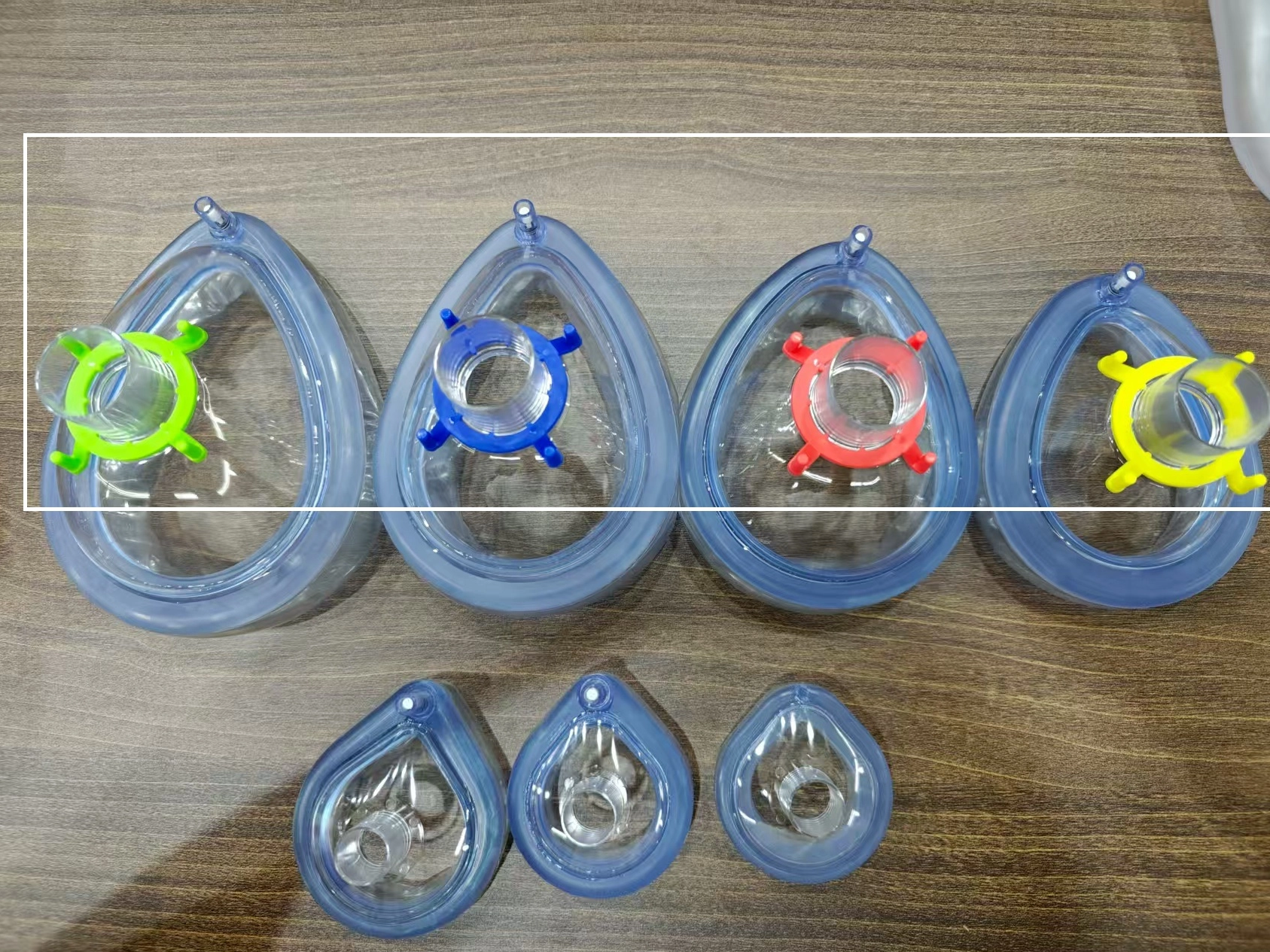 麻醉面罩阀门向上和水平阀门版本 