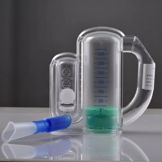 呼吸锻炼强化肺活量计 