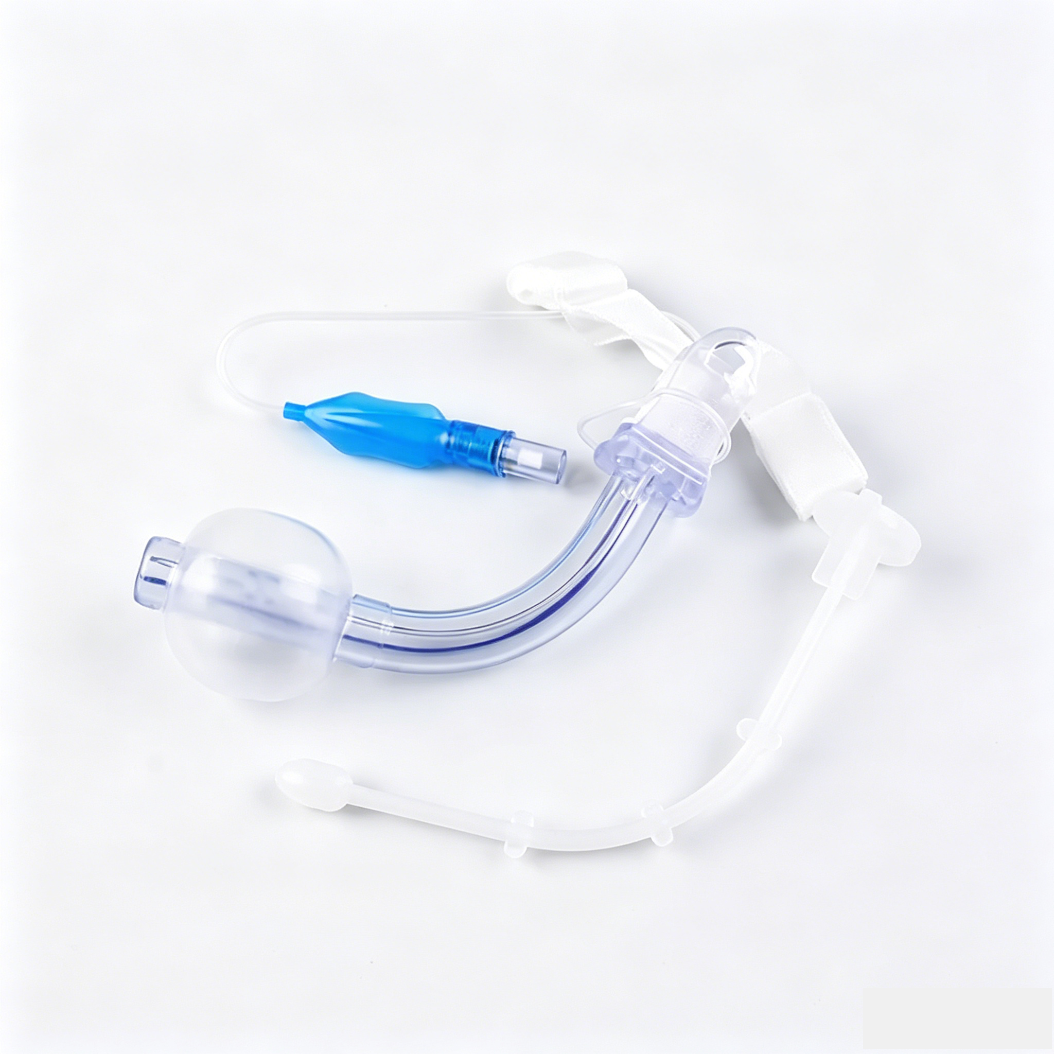带 15mm 连接器的一次性标准单腔带套囊口腔气管插管 – 无菌 PVC ETT，带大容量低压套囊